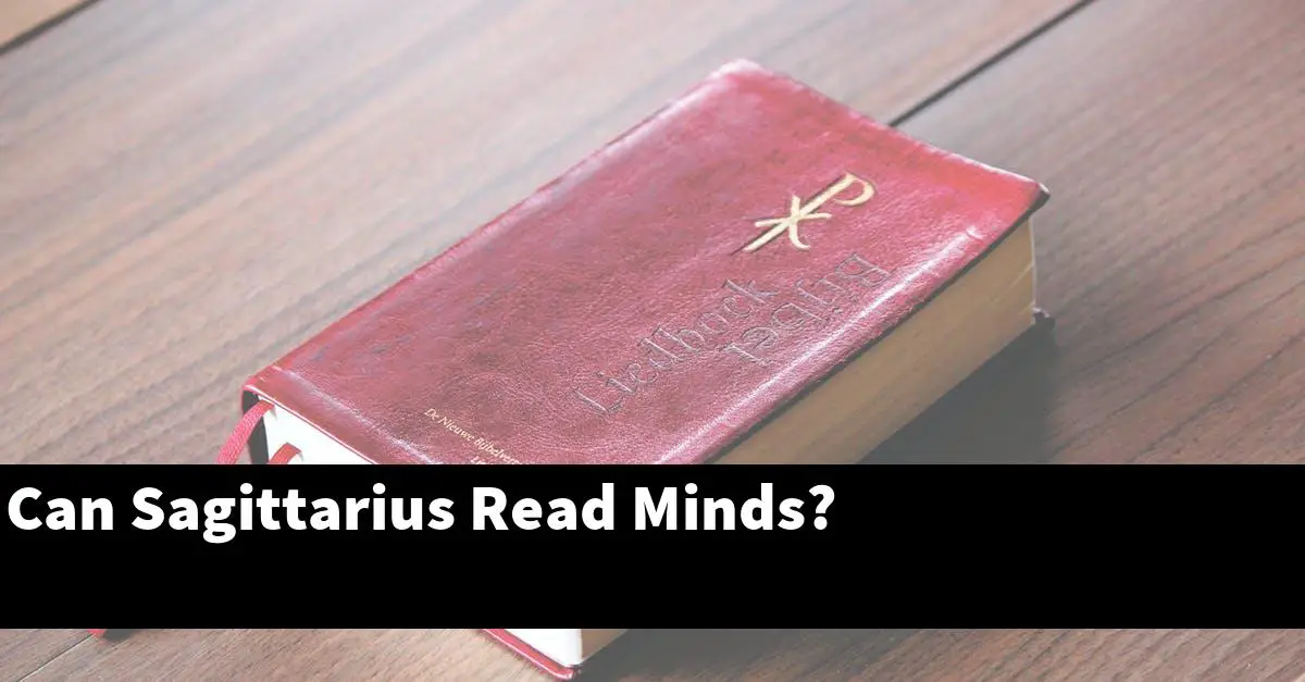 Can Sagittarius Read Minds?
