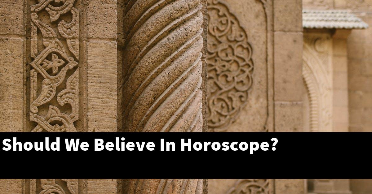 Should We Believe In Horoscope?