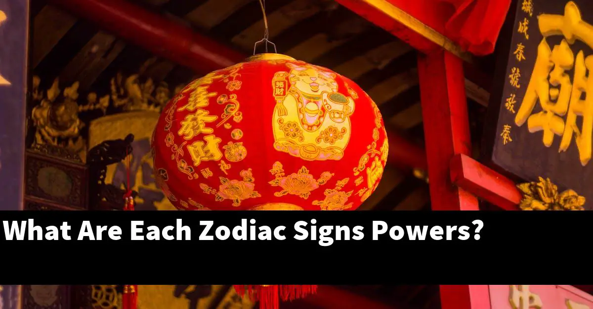 What Are Each Zodiac Signs Powers?