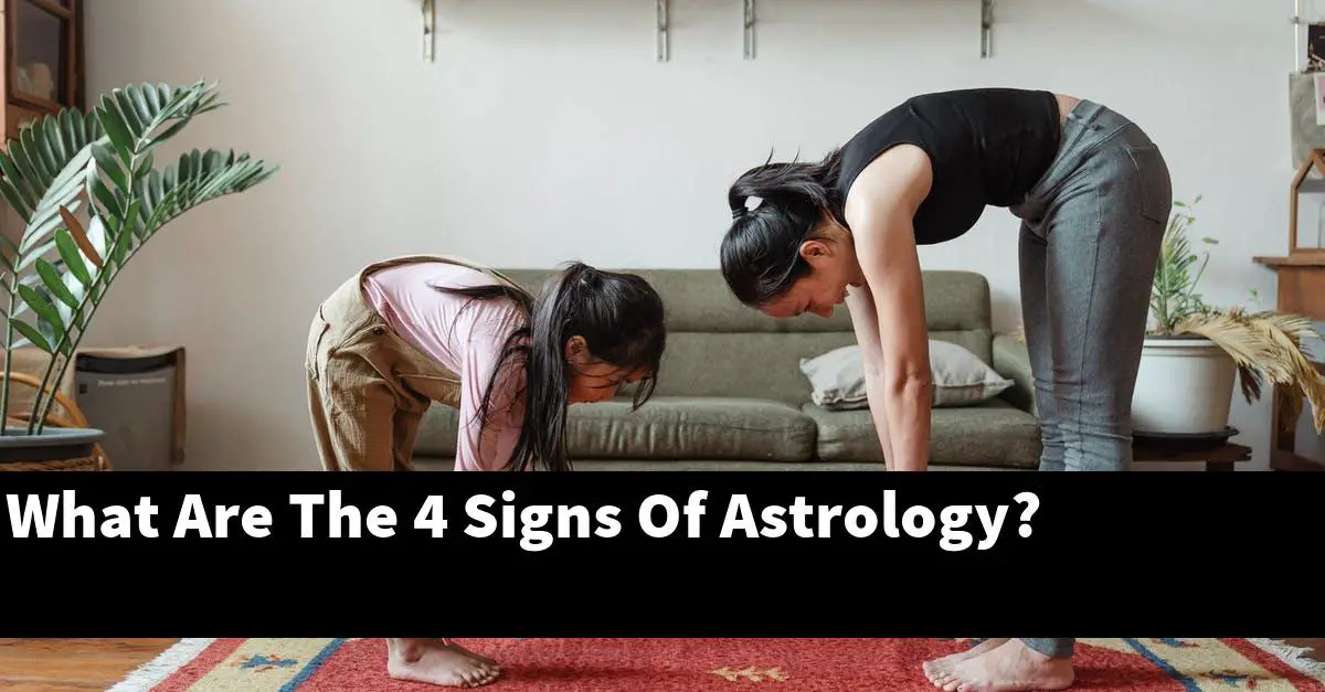 What Are The 4 Signs Of Astrology?