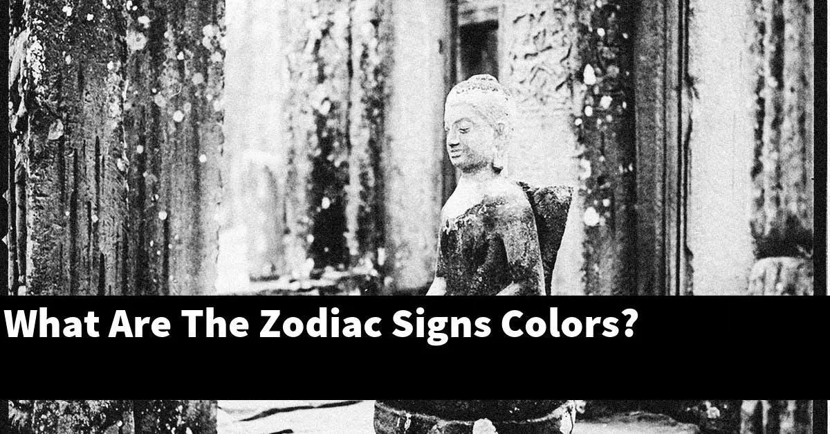 What Are The Zodiac Signs Colors?