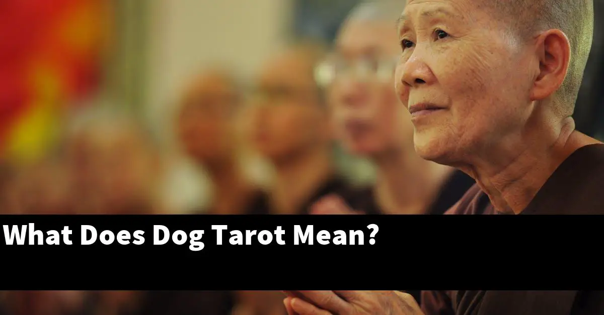 What Does Dog Tarot Mean?
