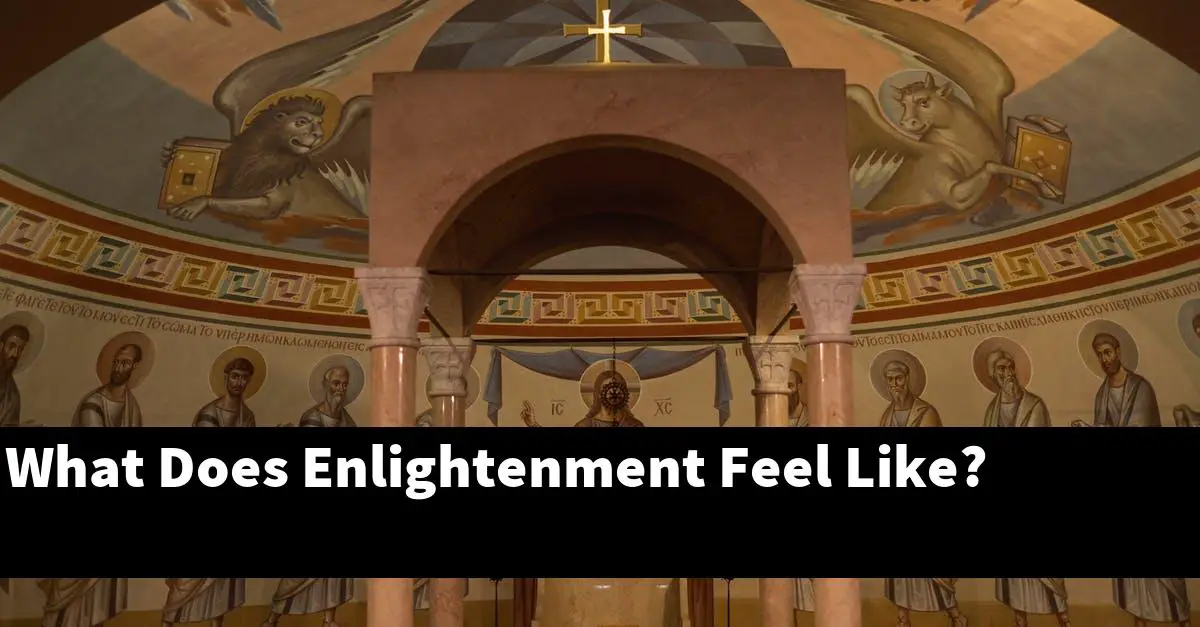 What Does Enlightenment Feel Like?