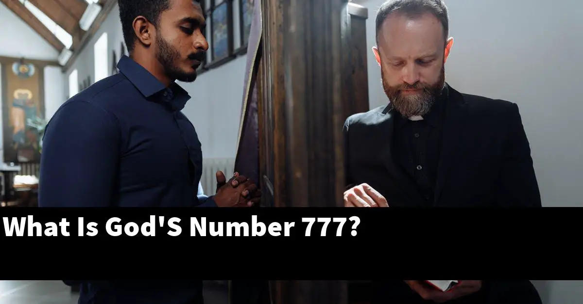 What Is God'S Number 777?
