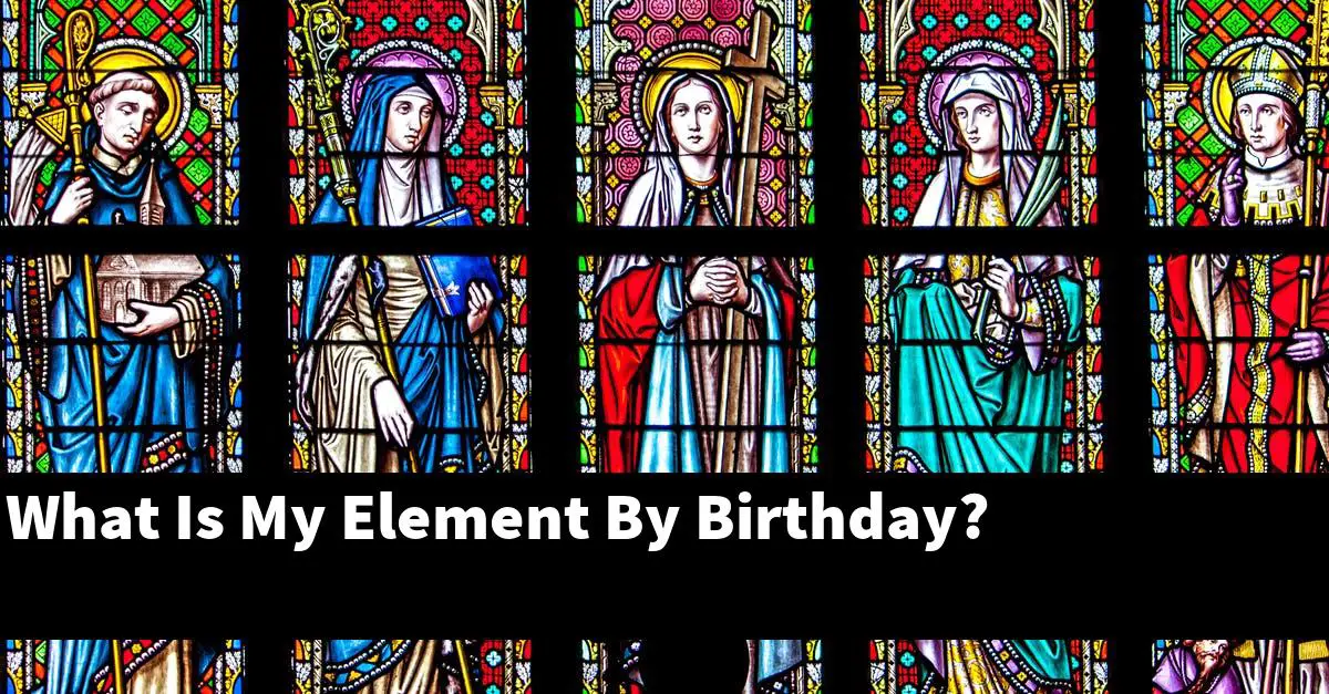 What Is My Element By Birthday?