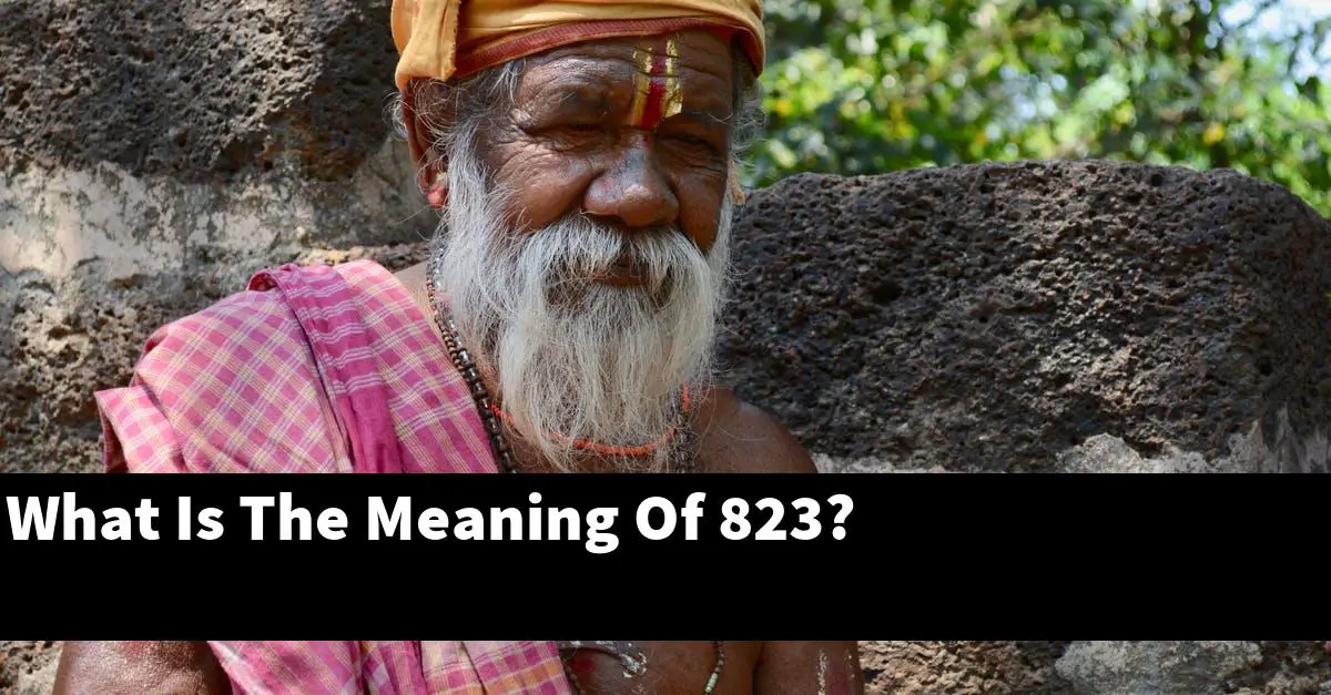 What Is The Meaning Of 823?
