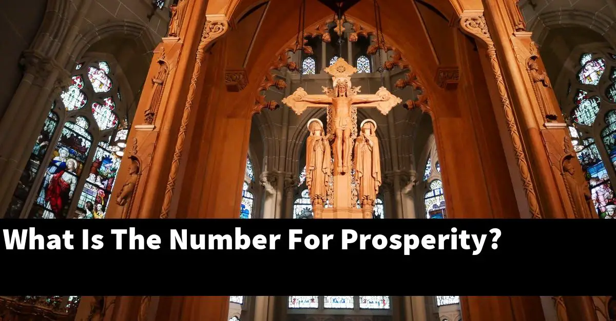 What Is The Number For Prosperity?