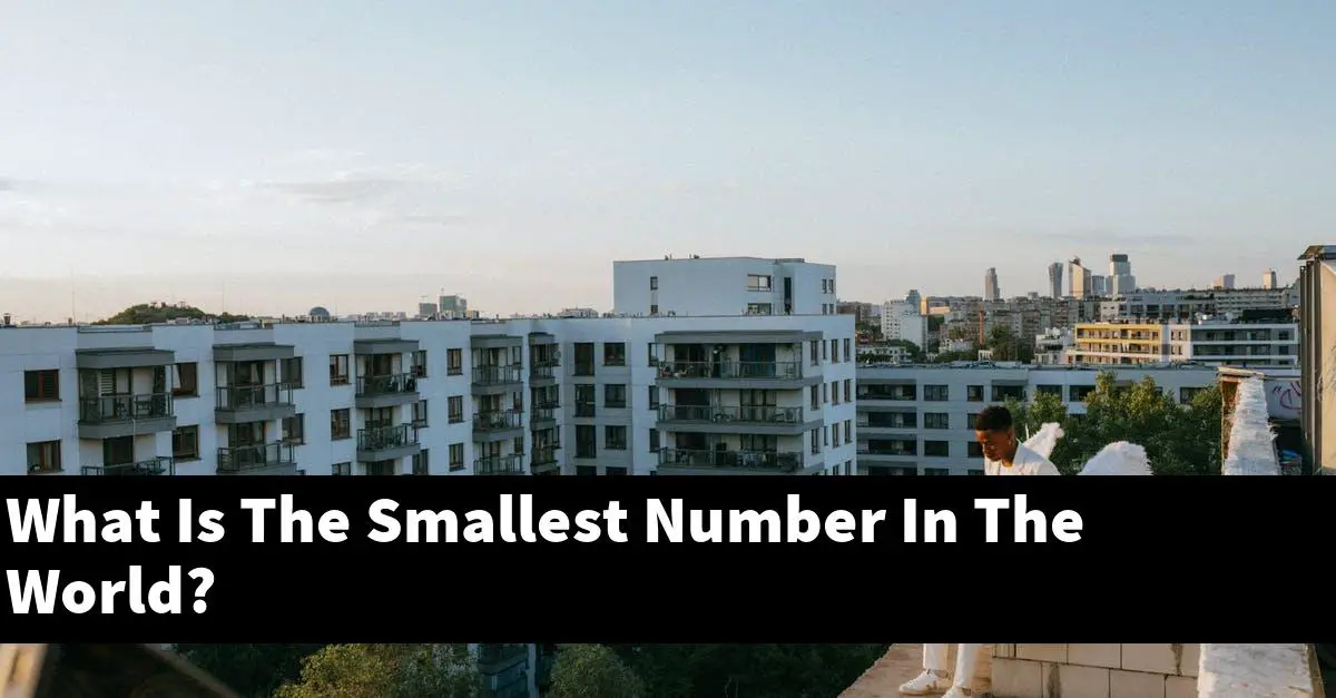 What Is The Smallest Number In The World?