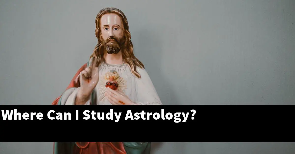 Where Can I Study Astrology?