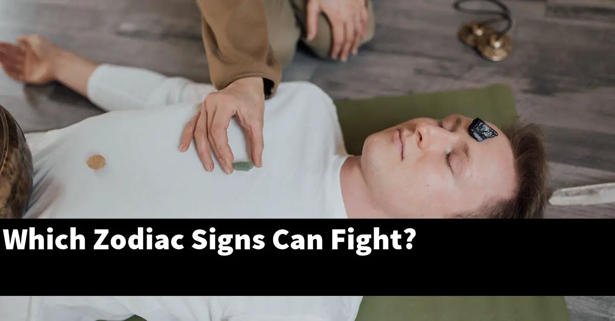 Which Zodiac Signs Can Fight?